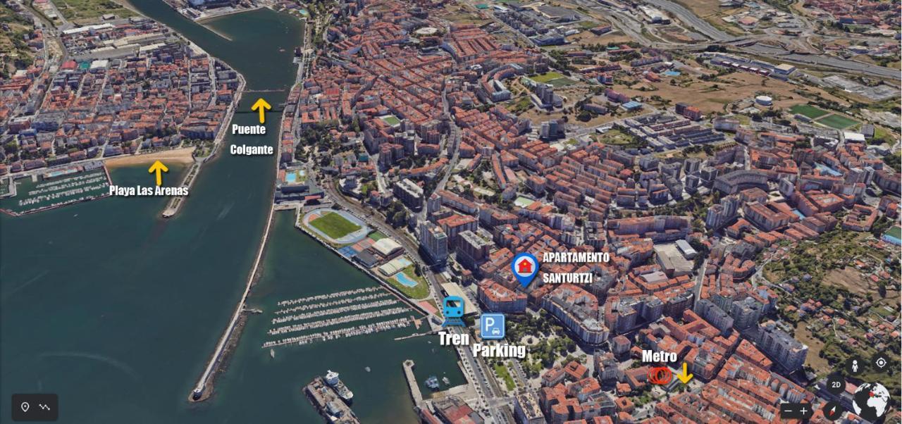 Exclusivo "Gran Bilbao" Suite Deluxe Parking Opcional Santurtzi Exteriör bild